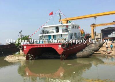 China High Buoyancy Marine Salvage Bags , Heavy Inflatable Marine Airbags for sale