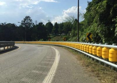 China KSI Type Highway Anti - Collision Safety Rolling Barrier / Safety Rolling Guardrail for sale