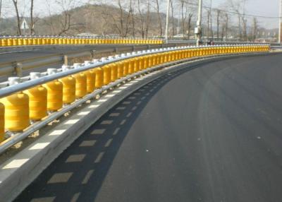 China Wear Resistant Safety Road Barrier , Anti - Impact Highway Roller Barrier for sale