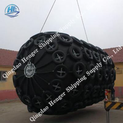 China Customized Size Pneumatic Rubber Fender / Pneumatic Boat Fender High Elasticity for sale