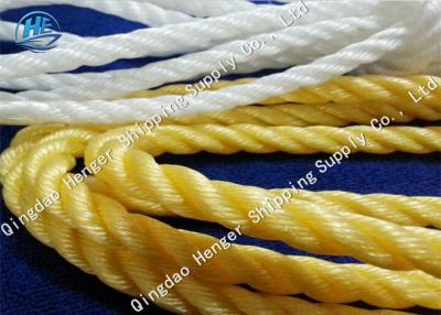 China 12 Strand Mooring Dockline Rope Colorful Polypropylene Mooring Lines Corrosion Resistance for sale