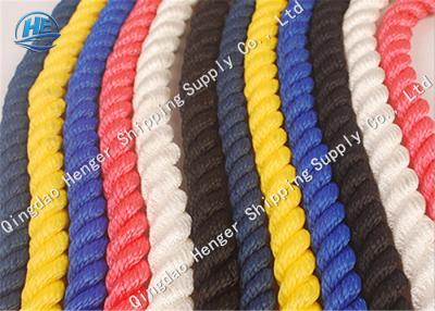 China Cuerda marina de alta resistencia del amarre multi - coloreado navegación del alargamiento de la cuerda bajo en venta