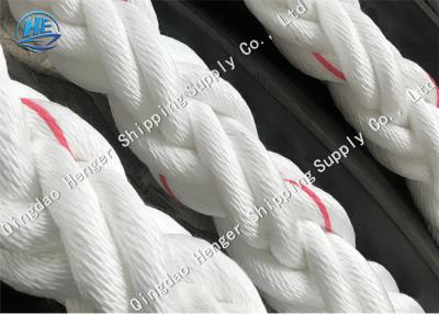China Powerful PP Mooring Rope 8 Strand 56MM Good Abrasive Resistance Lightweight for sale