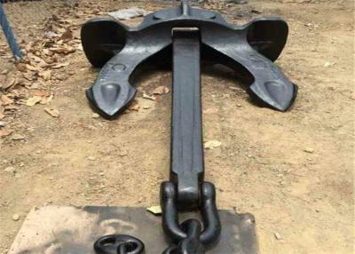 China Steel Casting Navy Ship Anchor Type ABC Hall Anchor Stockless High Strength for sale