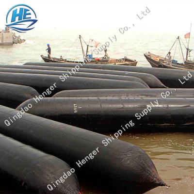 Κίνα D15 L12m θαλάσσιοι λαστιχένιοι αερόσακοι προώθησης υψηλών σκαφών αερόσακων 8 στρωμάτων προς πώληση