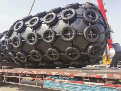 China 3.3m * 6.5m Float Pneumatic Rubber Fender With CCS Certificate for sale