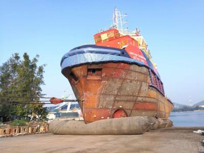中国 カスタマイズ可能なサイズの船の船のための進水のエアバッグの海洋のゴム製 エアバッグ 販売のため