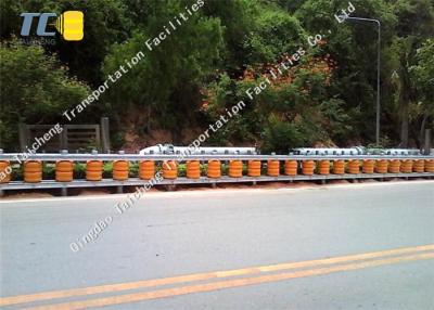 China Turning Driveway Anti Collision EVA Roller Guardrail System Rolling Protection Barrier for sale