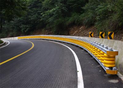 China Highway Safety Traffic EVA Roller Barrier Safety Roller Crash Barrier for sale
