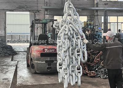 China Stainless Steel Marine Anchor Chain Custom Large Metal 2-7/16 for sale