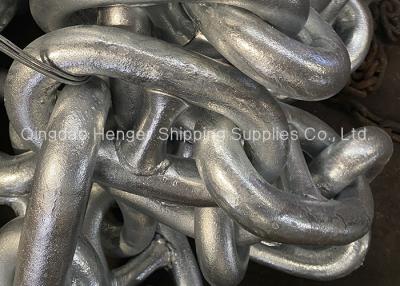 China Cadena de Marine Anchor Chain Stud Link del acero de Studless en venta