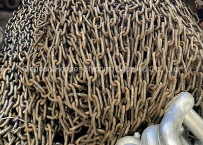 China Stainless Steel Marine Anchor Chain Stunned \ Unstunned With Shakle for sale