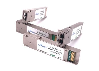 China 10g Dwdm 80km Xfp Optical Transceiver Module Smf Lc Connector Itu Channel for sale