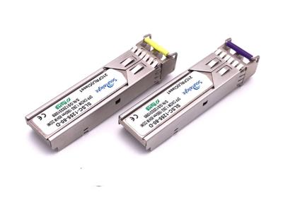 China Dfb + Apd Cwdm Sfp Optical Transceiver 1.25gbps 120km With Fcc / Ce Certification for sale