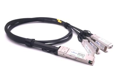 China OEM 100g Qsfp28 Dac To 4 10g Sfp+ Direct Attach Passive Copper Cable for sale