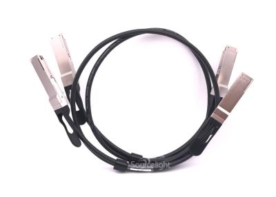 China Passive Direct Attach 100g Qsfp28 Copper Cable / Insulated Electric Cable for sale
