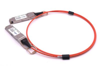 China 40gbase Aoc Qsfp+ Direct Attach Cable 3 Meter / 40g Aoc Active Optical Cable Om3 Fiber for sale