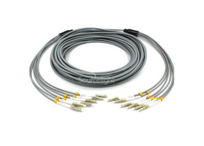 China Multimode LC to FC Patch Cord Duplex Armored Low Insertion Loss for sale