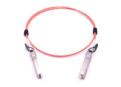 China Active Optical Cable AOC-S-S-25G-15M OM4 3.0mm SFP28 To SFP28 Connector for sale