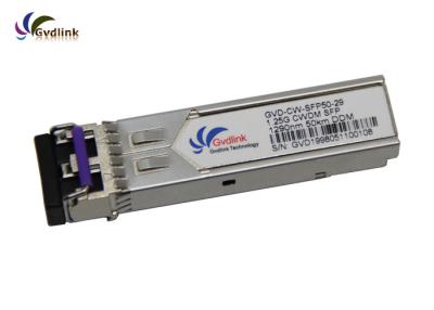 Chine émetteur-récepteur compatible de 1290nm 50km CWDM-SFP50-1290 CWDM SFP à vendre