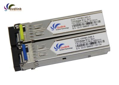 China GVD-1000BX-S53-3 3KM Sfp Gigabit Ethernet Module for sale