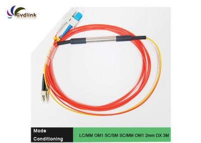 China 2mm LC/MM OM1 Mode Conditioning Patch Cable for sale