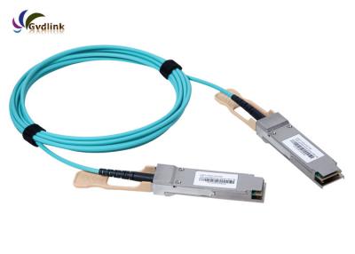 China QSFP-100G-AOC1M Compatible 100g Aoc Cable for sale