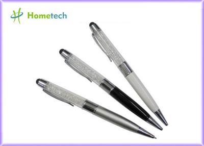 China Hi - Speed Crystal USB Flash Pen Drive ,2gb/8gb/16gb/32gb Pen Shape USB Flash Drive for sale
