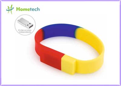 China Flexible Unique Wrisband USB Flash Drive Promotional Silicone Usb Memory Stick for sale