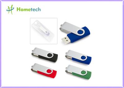 China Colorful mini twister swivel plastic usb flash drive with custom logo printing for sale