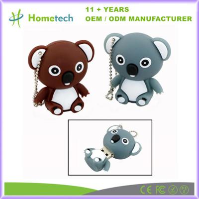 China Koala 3D 32GB Customized USB Flash Drive Gifts Pen Drive Custom PVC USB Stick for sale