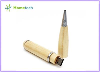 Cina 2 in 1 penna di legno multifunzionale dell'USB Flash guida 4gb 8gb con il contenitore di regalo/logo personale in vendita