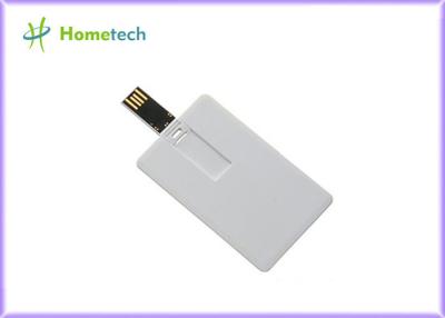 China Negócio e presente de época natalícia brancos do dispositivo de armazenamento de USB do cartão de crédito para a escola/estudante à venda