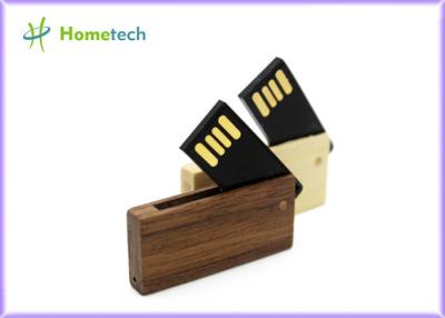 Chine Carte de mémoire rotative en bois pendrive du lecteur 4GB 8GB d'instantané d'usb de MINI bâton de mémoire à vendre