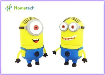 China PVC 1GB 4GB Minions Pendrive USB Flash Drive / 3D Cartoon Despicable Me Toy USB Gift for sale