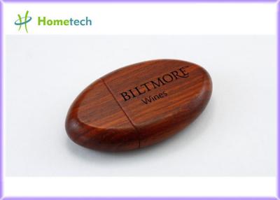 China Promotioal 64GB Wooden Usb Drive Flash / Small Bamboo USB 1.1 / 2.0 Usb memory Eco friendly for sale