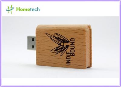China Impulsión de madera de la pluma de Pendrive 4GB de memoria USB del OEM del libro de madera de la promoción con el logotipo 4GB 8GB 16GB 32GB de la compañía en venta