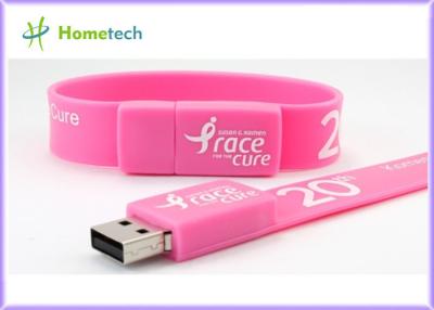China Decorative 1GB 4GB 16GB 32GB Wristband USB 2.0 Flash Drive Disk for Students for sale
