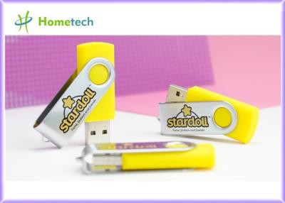 China Palillos promocionales de la torsión USB/memoria USB promocional de la torsión del metal del regalo en venta