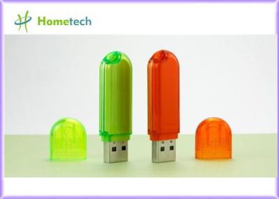 China USB-van de de Vouwenpen van de Flashgeheugenaandrijving het Blauwe, Plastic USB-flashstation met Keychain voor Gift Te koop