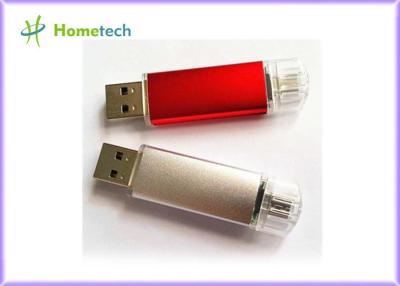 China OTG USB 2.0 Mobile Phone USB Flash Drive Flash Memory Bar with Logo Printed for sale