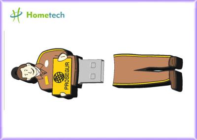 Chine 1GB - 64GB refroidissent les bâtons imprimés d'entraînements d'instantané d'USB de personnage de dessin animé pour le bureau à vendre