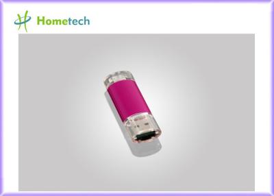 China OTG Smartphone Mobile Phone USB Flash Drive Pink For File Transfer for sale
