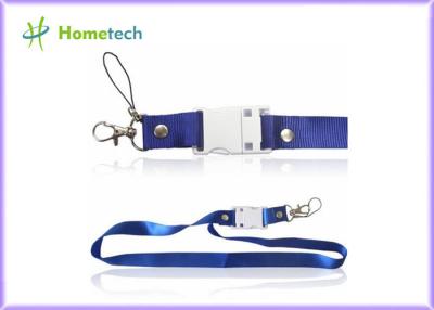 China Leather Cool Lanyard High Speed USB Flash Drives Suit For Win 8 for sale