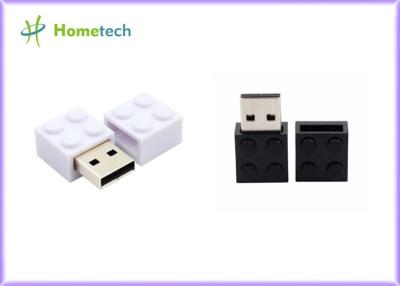 China Toy Brick Custom Usb Flash Drives 16GB 32GB Plastic Building Block Pendrive Gift for sale