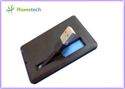Chine Le dispositif de stockage noir d'USB de carte de crédit de Xp de victoire, adaptent la commande instantanée à vendre