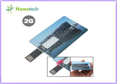 China Customzied Credit Card USB Storage Device / Memory Stick Thumb Drive for sale