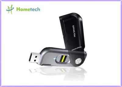 China palillos de la torsión USB del eslabón giratorio del negro 32GB, impulsión cuadrada de la pluma del Memory Stick en venta