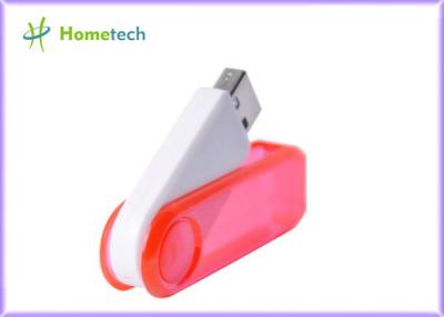 China Transparent Plastic Twist USB Sticks , 2GB Micro USB Flash Drive for sale