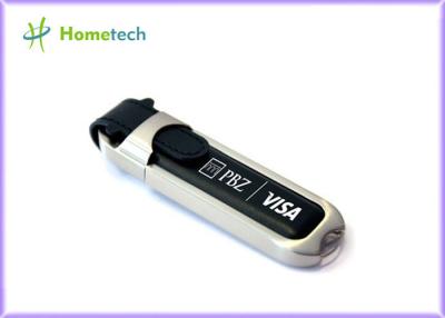 China Disco instantâneo de USB do couro da capacidade alta 8GB, movimentação do polegar da vara da memória à venda